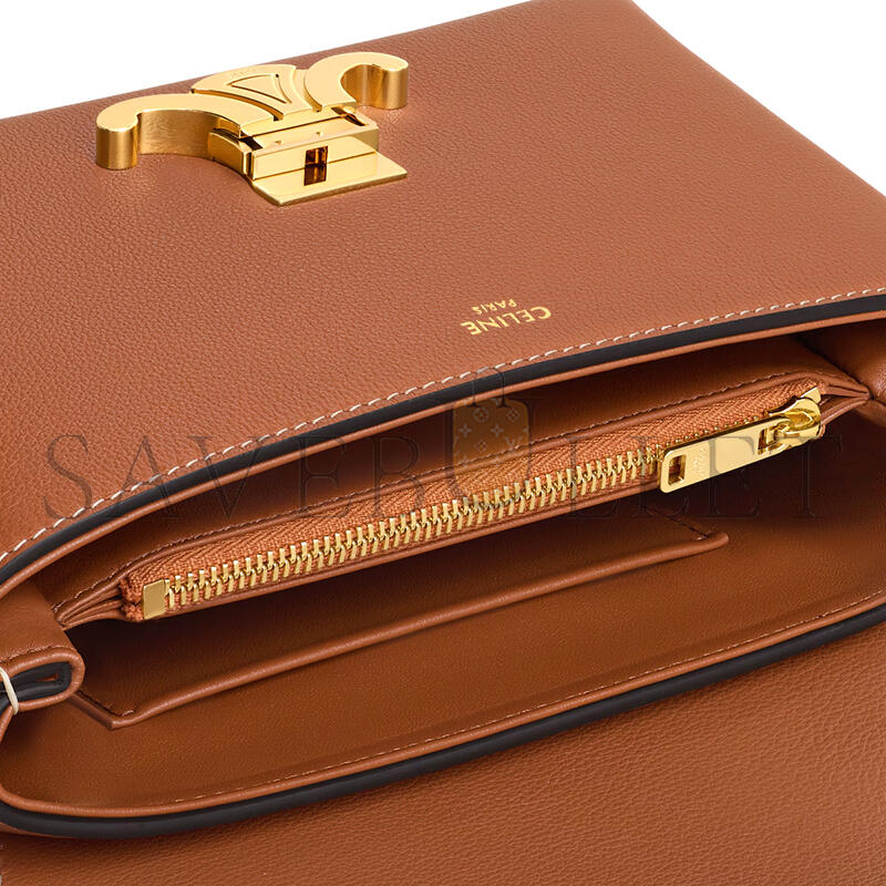 ce1i*e teen nino bag in S*pple grained calfskin 118113fxk.04lu (20.5*13*8cm)